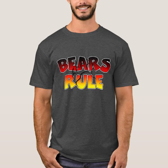 Björn Pride Björn Klo Björnar Regerar Tee (Framsida)