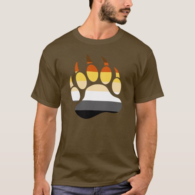 Björn Pride Färger Björn Tass T Shirt (Framsida)