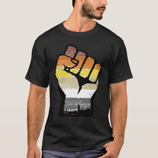 Björn Pride Motstånd T Shirt (Framsida)