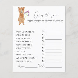 Björn - Prist gissningsspel