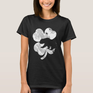 Björn Shamrock St Patrick's Day Irländsk Klöver Sa T Shirt