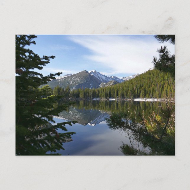 Björn Sjö reflektion III Vykort (Framsida)