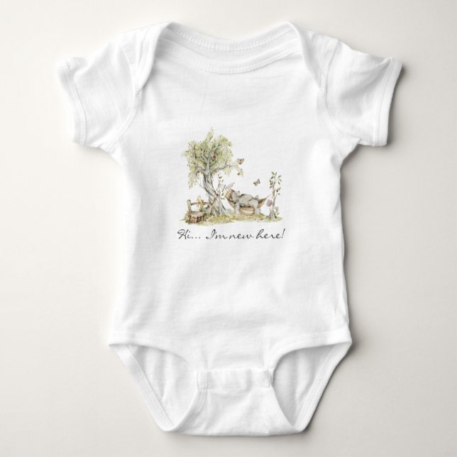 Björn | Skogsdjurs saga T Shirt (Framsida)