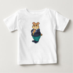 Björn som brudgumme med kostym t shirt