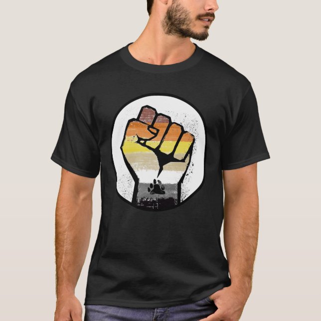 Björn Stolt Fist T-Shirt (Framsida)