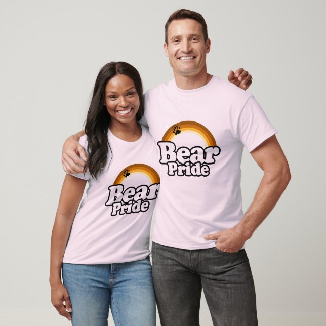 Björn Stolthet Regnbåge Båge Tee (Unisex)