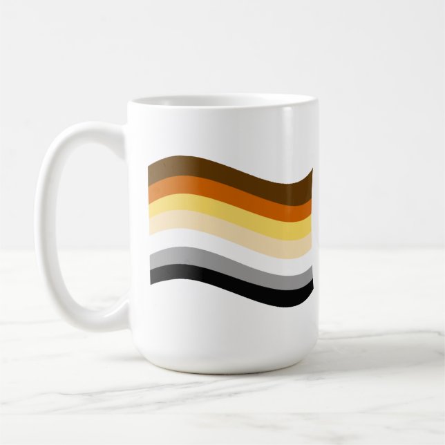 Björn Stolthets Våga Flagga Kaffemugg (Vänster)