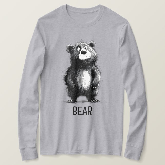Björn T Shirt (Design framsida)