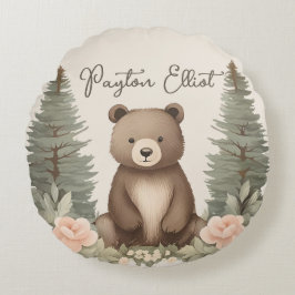 Björn Tallar Rund Kudde