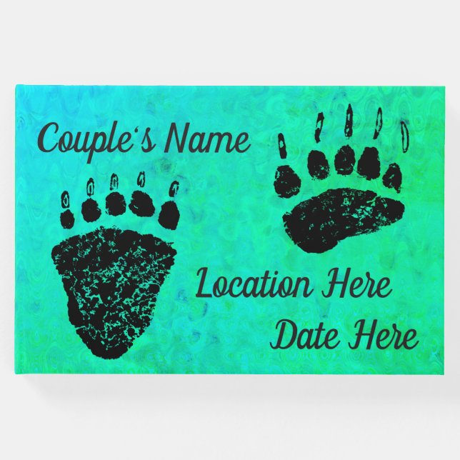 Björn Tassar Ljust grönt III - Gäst Bok (Framsida)