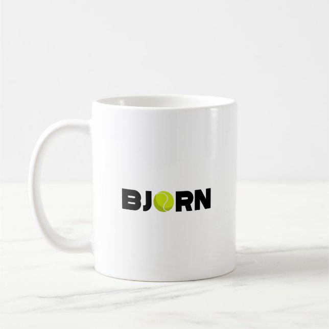 Bjorn Tennis Kaffemugg (Vänster)