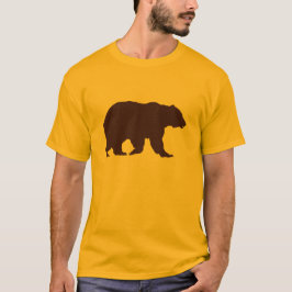 Björn TShirt Brown Silhouette Tee