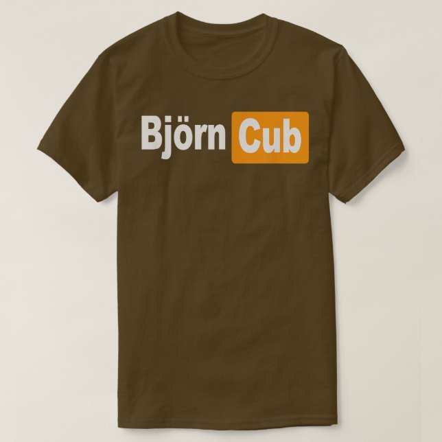 Bjorn Unge Cute Baby Bear T Shirt (Design framsida)