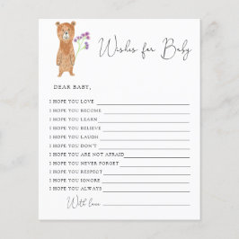 Björn unge - Önskemål för baby