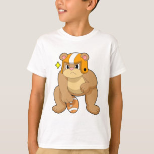 Björn vid fotbollsportar t shirt