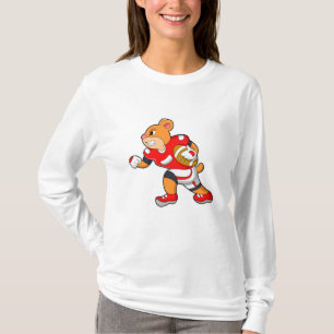 Björn vid fotbollsportar t shirt