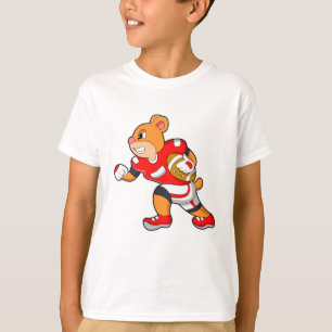 Björn vid fotbollsportar t shirt