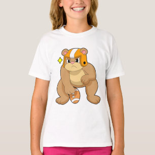 Björn vid fotbollsportar t shirt