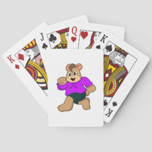 Björn vid körning casinokort