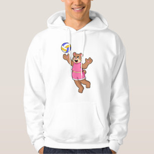 Björn vid Volleyball Sports Hoodie
