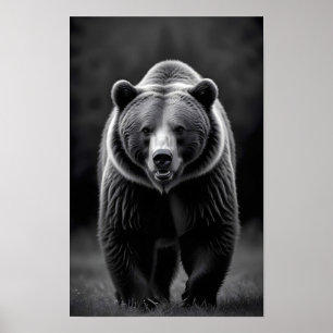 Björn Vilda Natur Majestätisk Liv Konst Tapet Poster