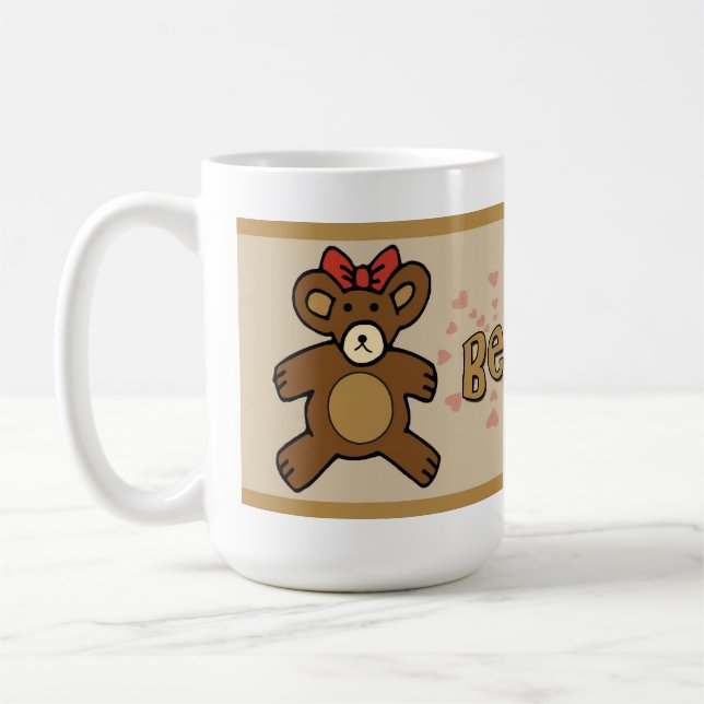 Björnälskare Mugg (Vänster)