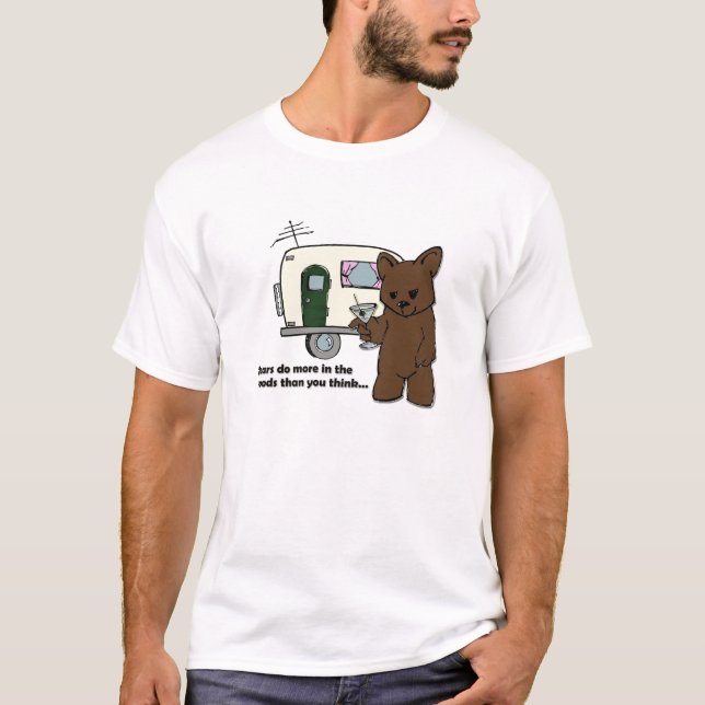 Björnar gör mer… t-shirt (Framsida)