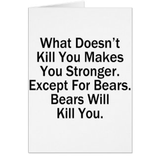 björnar hälsningskort