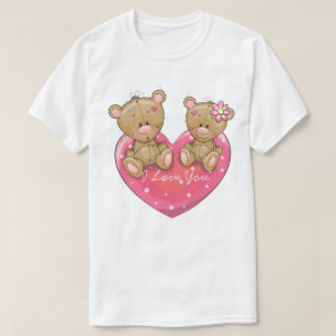 Björnar i Kärlek T-Shirt