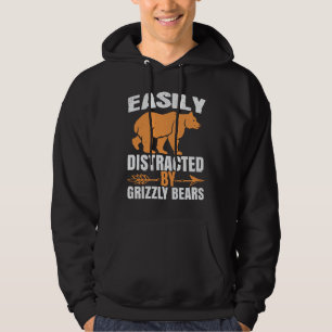Björnar - lätt utspridda av grizzlybjörnar hoodie