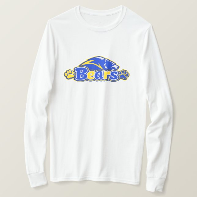 Björnar med maskot t shirt (Design framsida)