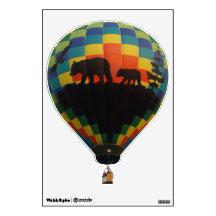 Björnar och örnSilhouetteluftballong