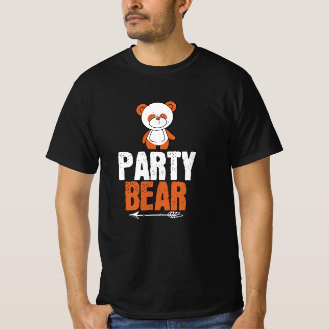 Björnar - Party T Shirt (Framsida)