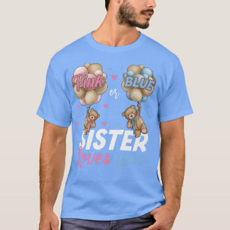 Björnar Rosa eller blåsidig Kärlek som du Gender v T Shirt