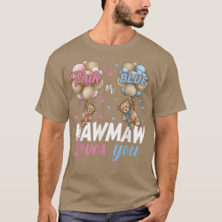 Björnar Rosa eller Blue Mawmaw Kärlek som du Gende T Shirt