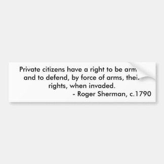 Björnärmar för medborgare rakt till bildekal