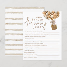 Björnballonger Modern Gender neutrra spelspel