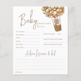 Björnballonger Modern Gender neutrra spelspel