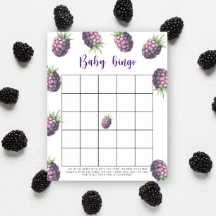 Björnbär - Baby shower bingo spel