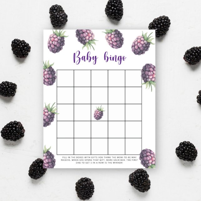 Björnbär - Baby shower bingo spel (Skapare uppladdad)