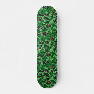 Björnbär på grönt mini skateboard bräda 18,5 cm