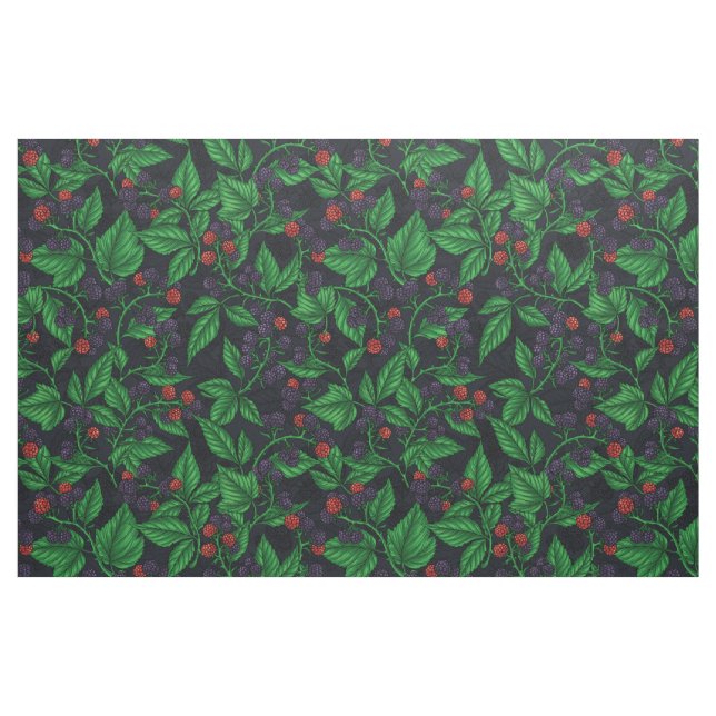 Björnbär på mörk grått tyg (Fat Quarter)
