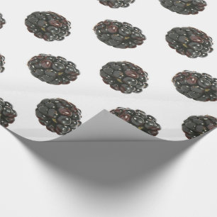 Björnbär. Polka dots. fruktmodell Presentpapper