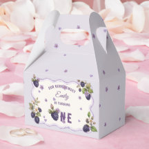 Björnbär Sweet One Berry 1-års födelsedagsfest