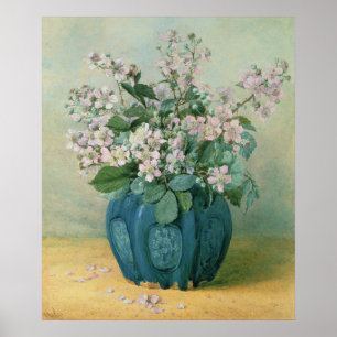 Björnbärblommar Poster