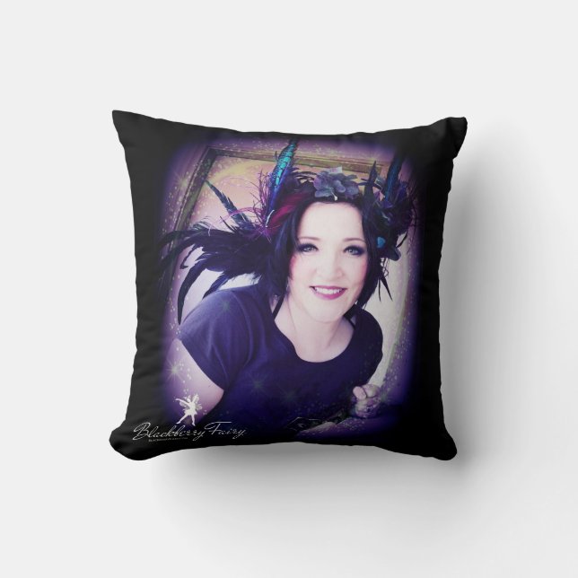 Björnbärfen kvadrerar kudder kudde (Framsida)