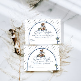 Björnbärsbjörn Pojke Dammare Raffle Tilläggskort