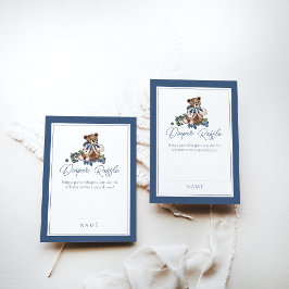 Björnbärsbjörn Pojke Dammare Raffle Tilläggskort