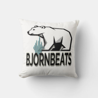 BjornBeats Throw Pillow Kudde