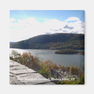 Björnberg förbiser, Hudson River, NY Magnet